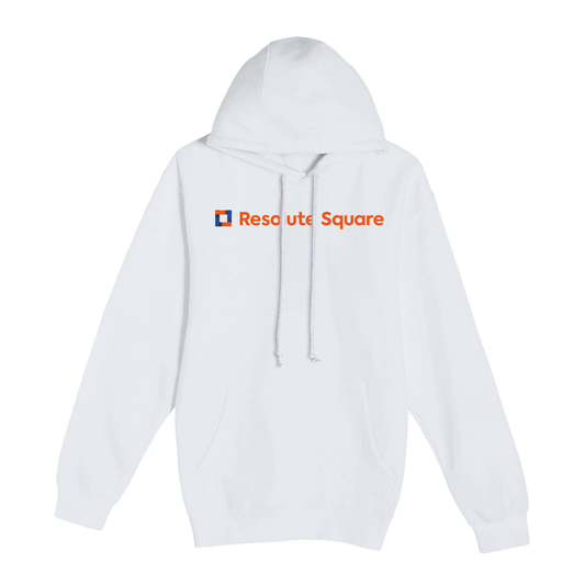 Resolute Square - Heavyweight Unisex Hooded Pocket Sweatshirt