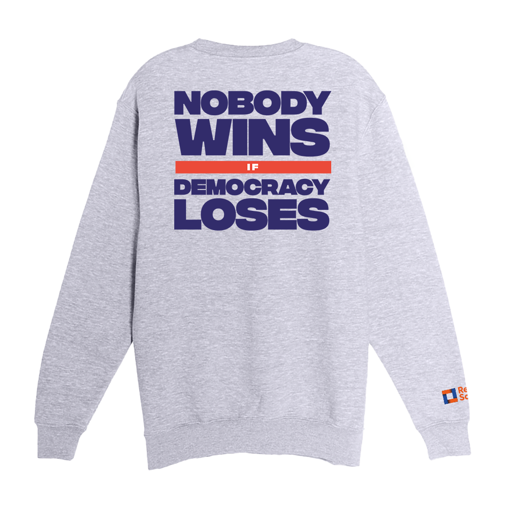 Nobody Wins - Unisex Heavyweight Crewneck Sweatshirt