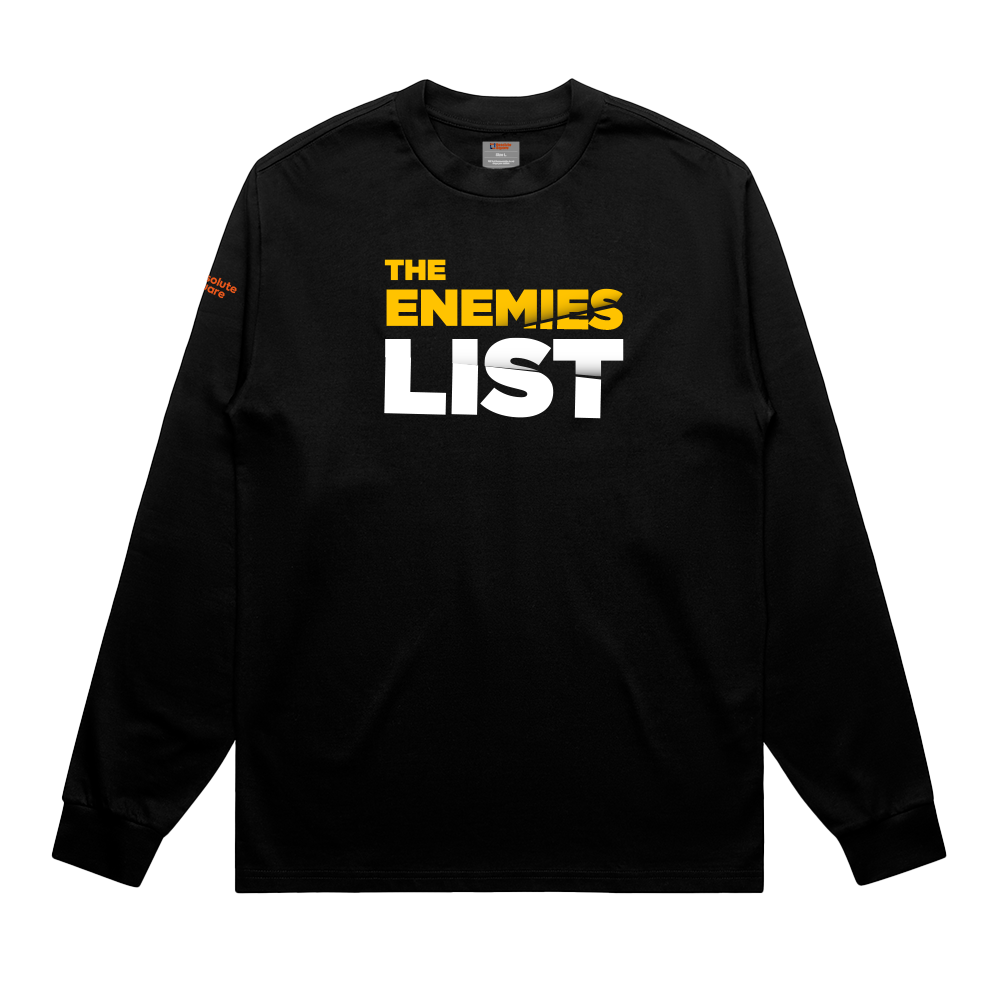 The Enemies List - Unisex Heavyweight Crewneck Sweatshirt