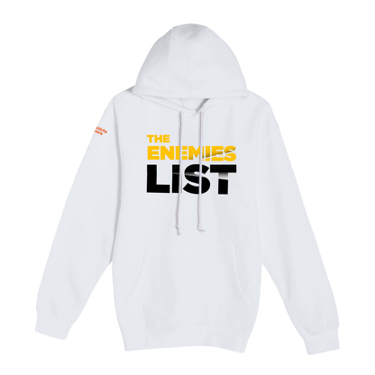 The Enemies List - Heavyweight Unisex Hooded Pocket Sweatshirt