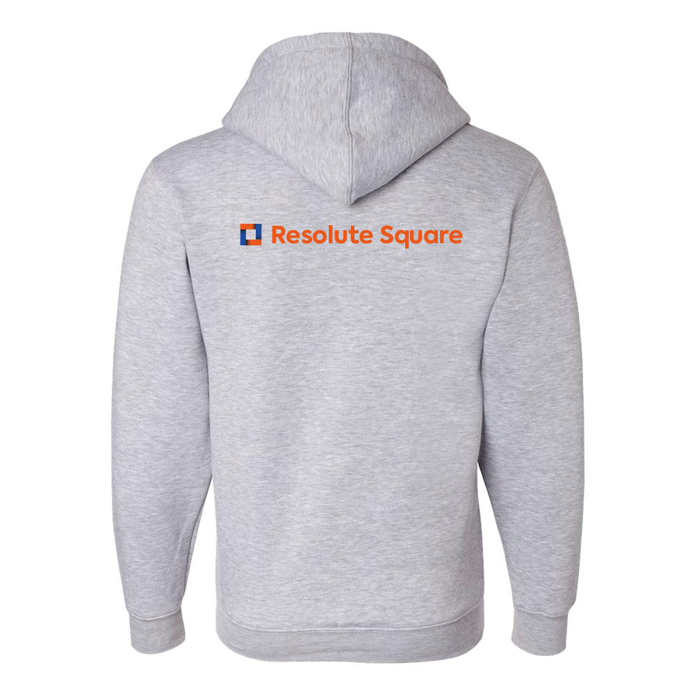 Resolute Square - Heavyweight Unisex Zip Up Hoodie