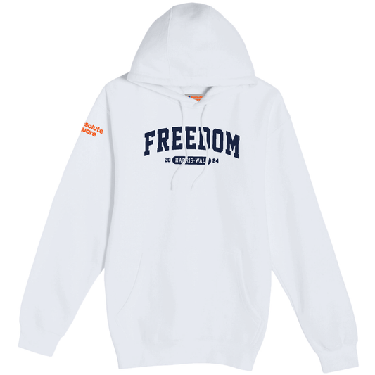 Freedom - Heavyweight Unisex Hooded Pocket Sweatshirt