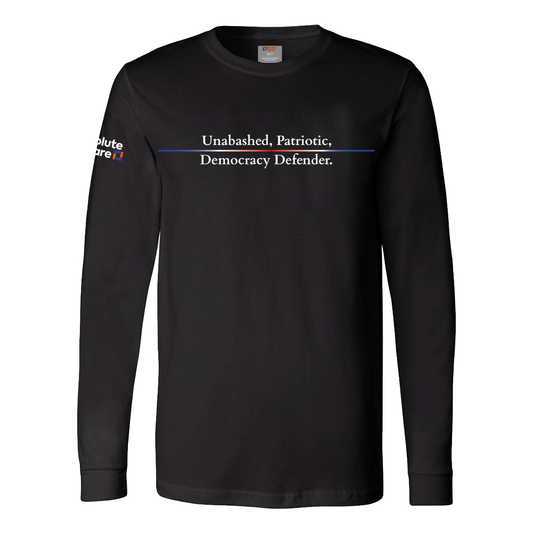 Democracy Defender - Unisex Long Sleeve Tee