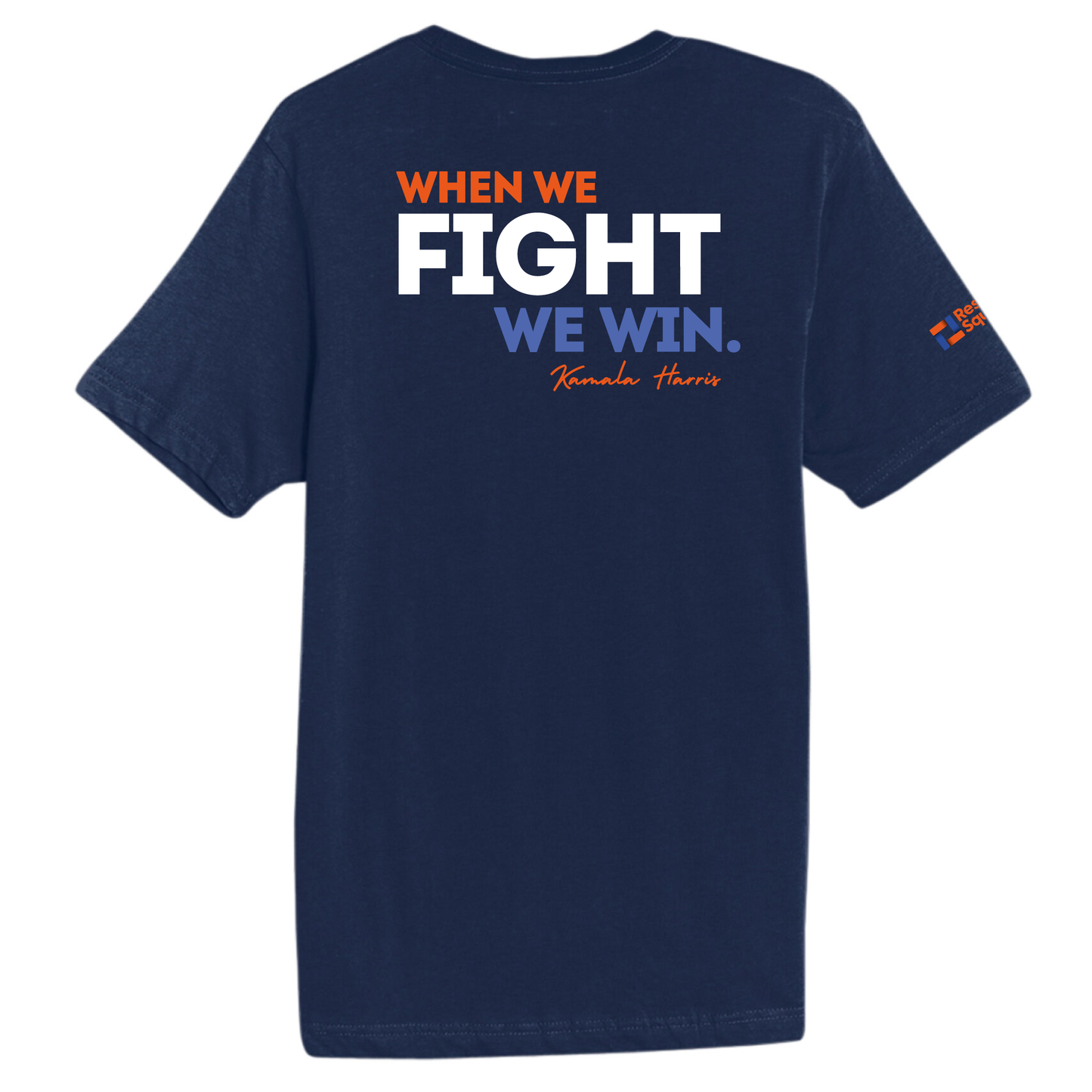 When we fight we win (colored) - Unisex Short Sleeve T-Shirt