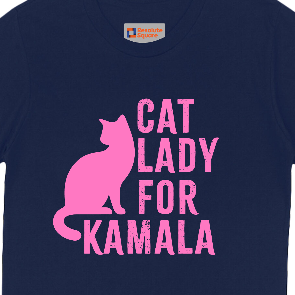 Cat Lady for Kamala - Unisex Short Sleeve T-Shirt