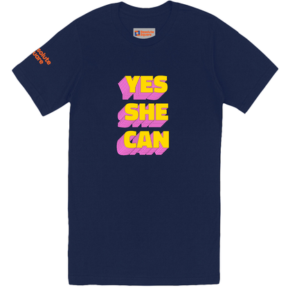 Yes she can - Unisex Short Sleeve T-Shirt