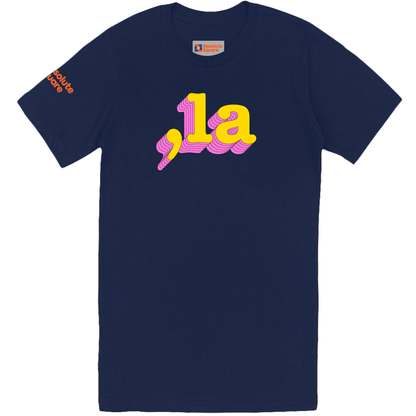 ,la (colored) - Unisex Short Sleeve T-Shirt