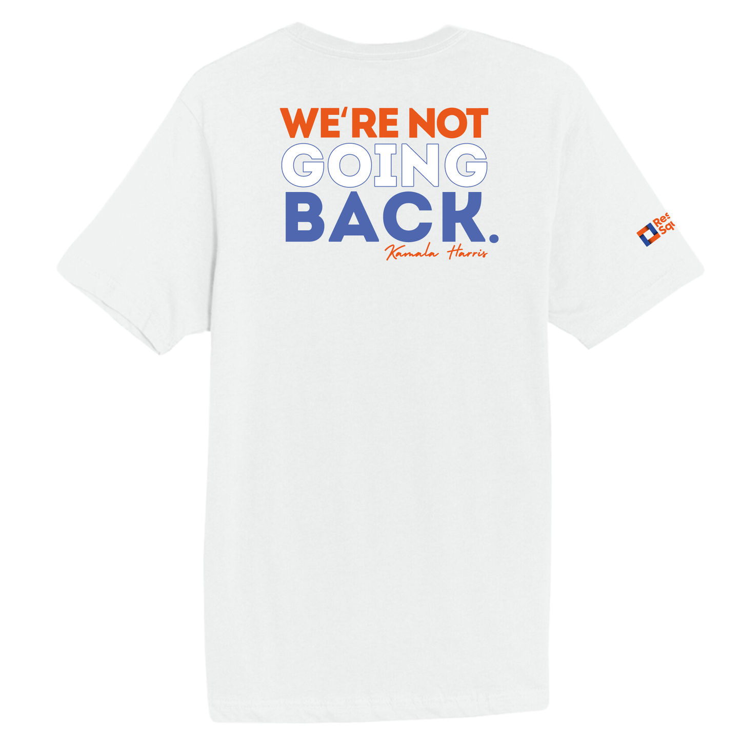 We're not going back (colored) - Unisex Short Sleeve T-Shirt