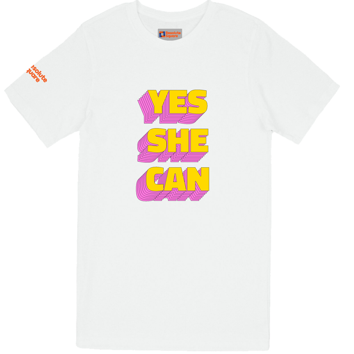 Yes she can - Unisex Short Sleeve T-Shirt