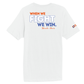 When we fight we win (colored) - Unisex Short Sleeve T-Shirt