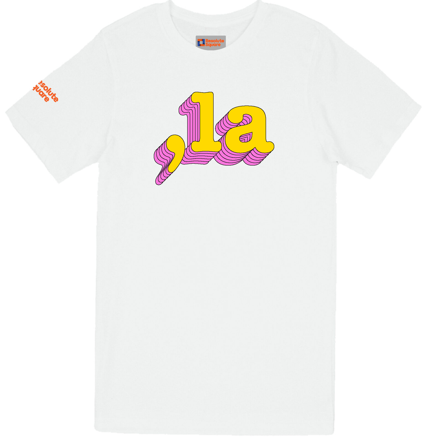 ,la (colored) - Unisex Short Sleeve T-Shirt