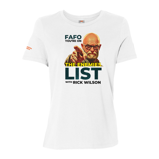 The Enemies List - Women's Short Sleeve T-Shirt "FAFO"