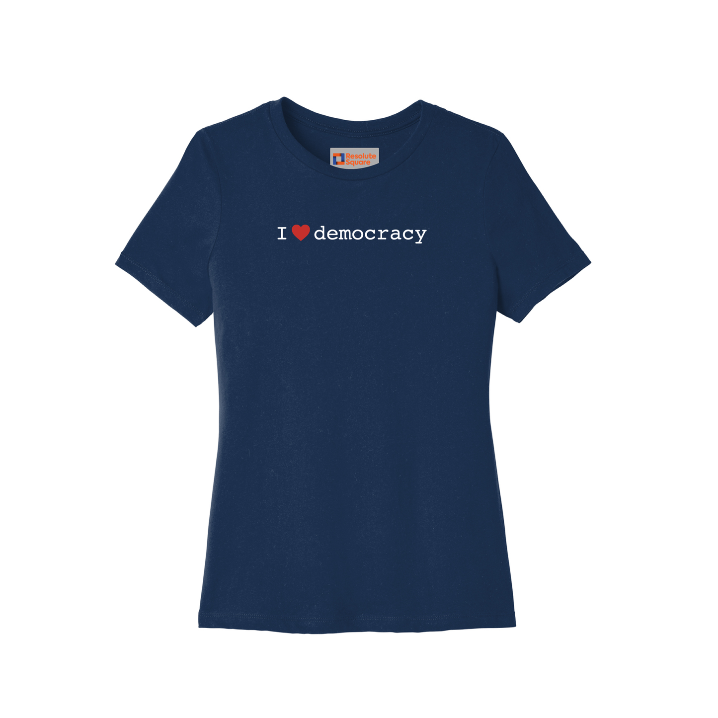 I ❤︎ Democracy - Women's Short Sleeve T-Shirt