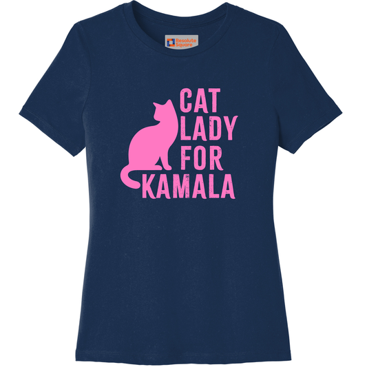 Cat Lady for Kamala - Women's Short Sleeve T-Shirt