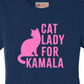 Cat Lady for Kamala - Women's Short Sleeve T-Shirt