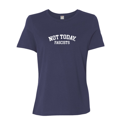 Not Today, Fascists! - Women's Short Sleeve T-Shirt