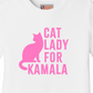 Cat Lady for Kamala - Women's Short Sleeve T-Shirt