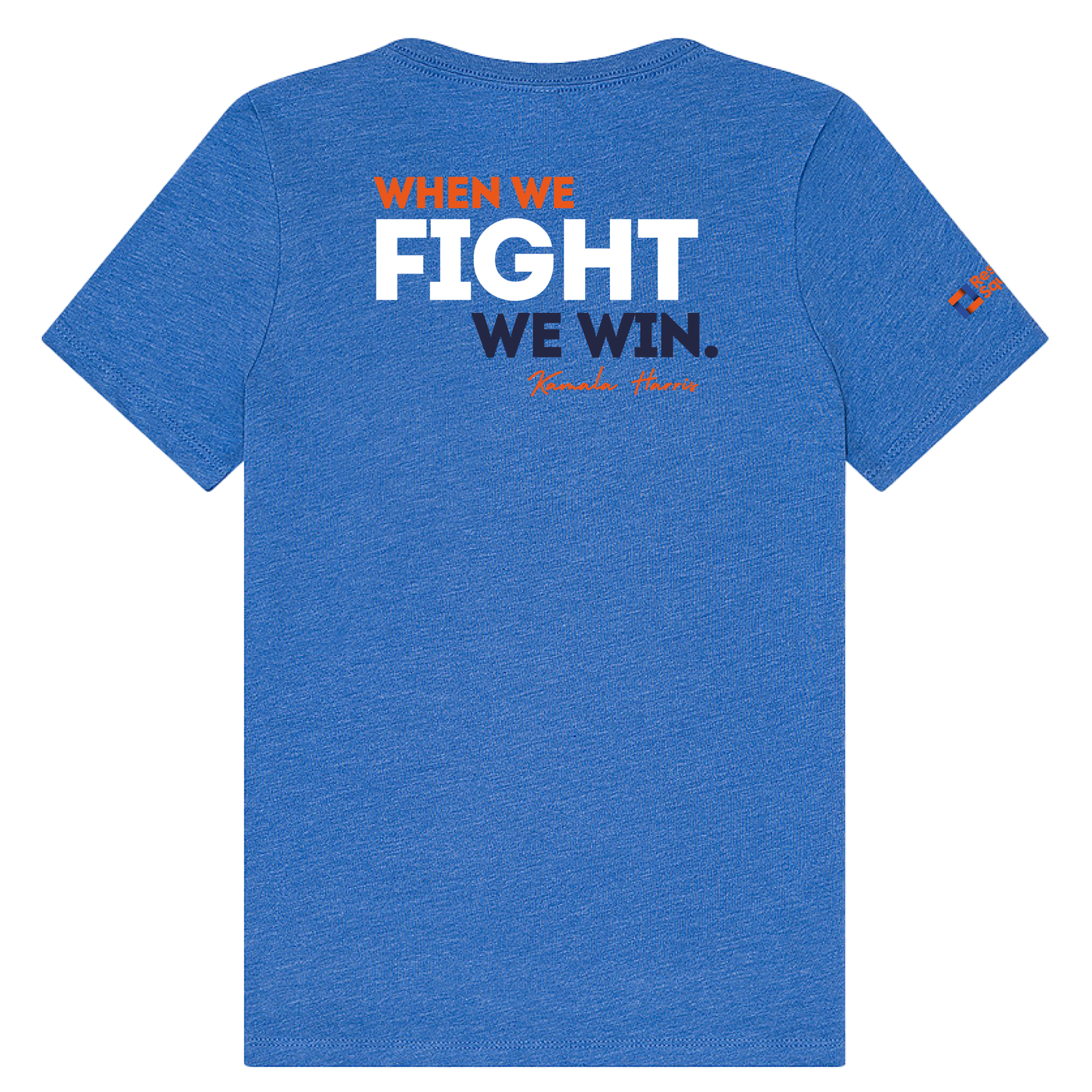 When we fight we win (colored) - Women's Relaxed V-Neck Tee