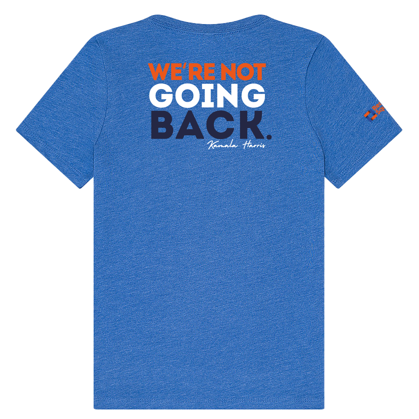 We're not going back - Women's Relaxed V-Neck Tee