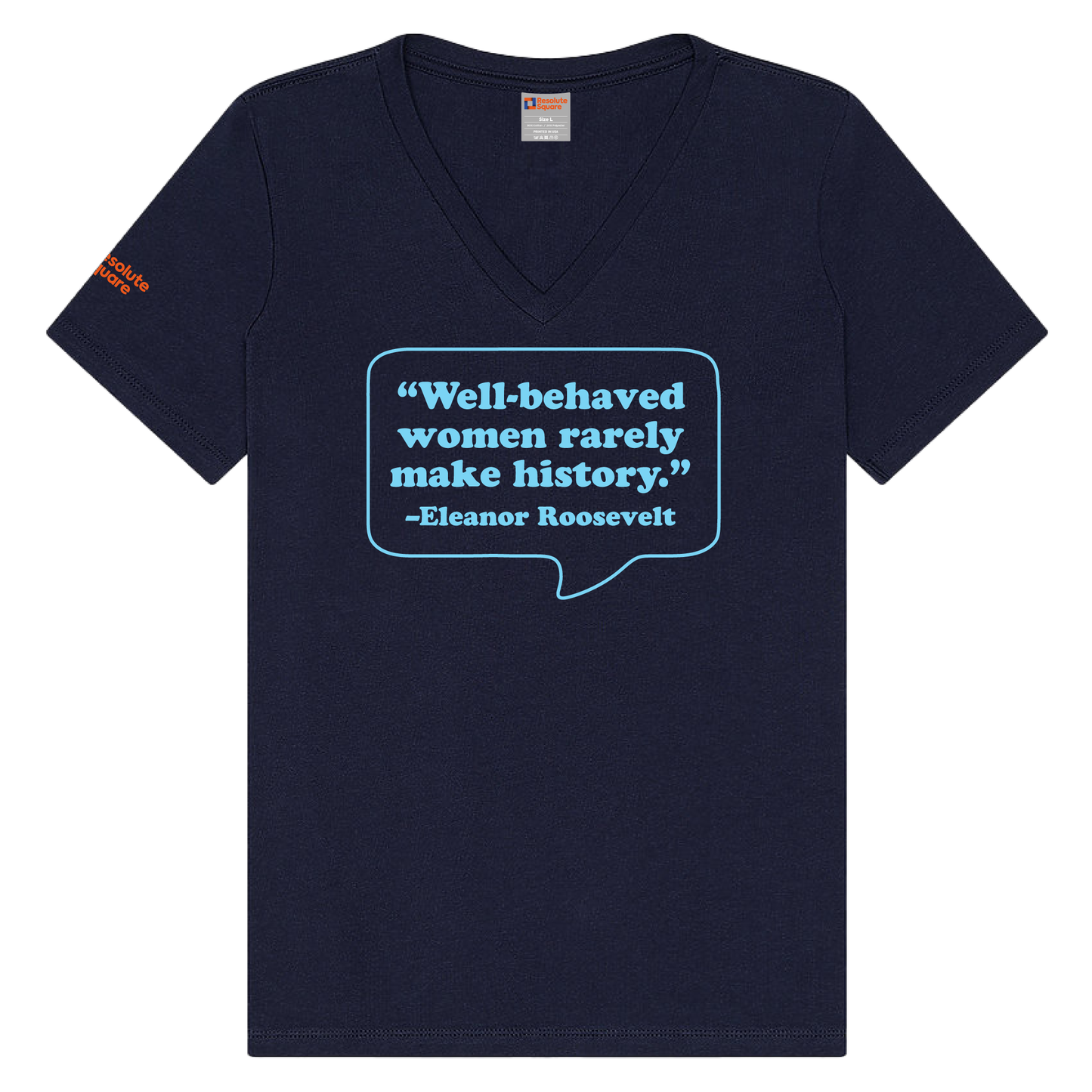 Well-behaved women... - Women's Relaxed V-Neck Tee