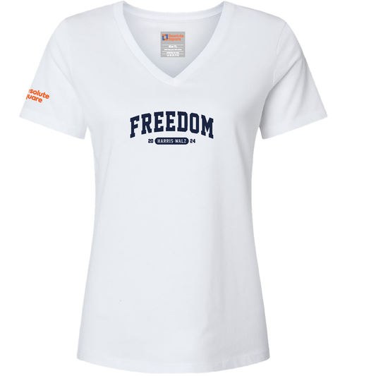 Freedom - Women's Relaxed V-Neck Tee