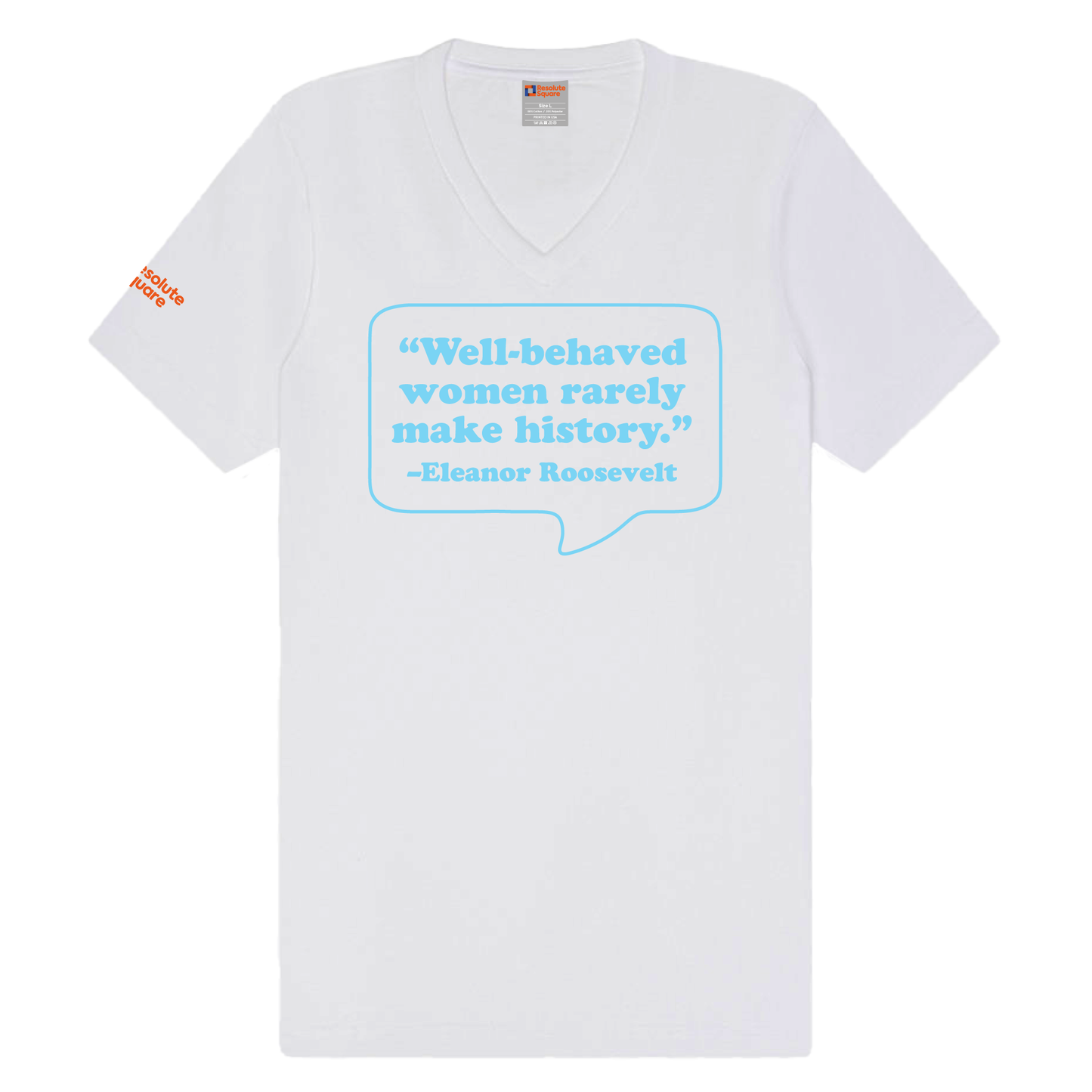 Well-behaved women... - Women's Relaxed V-Neck Tee