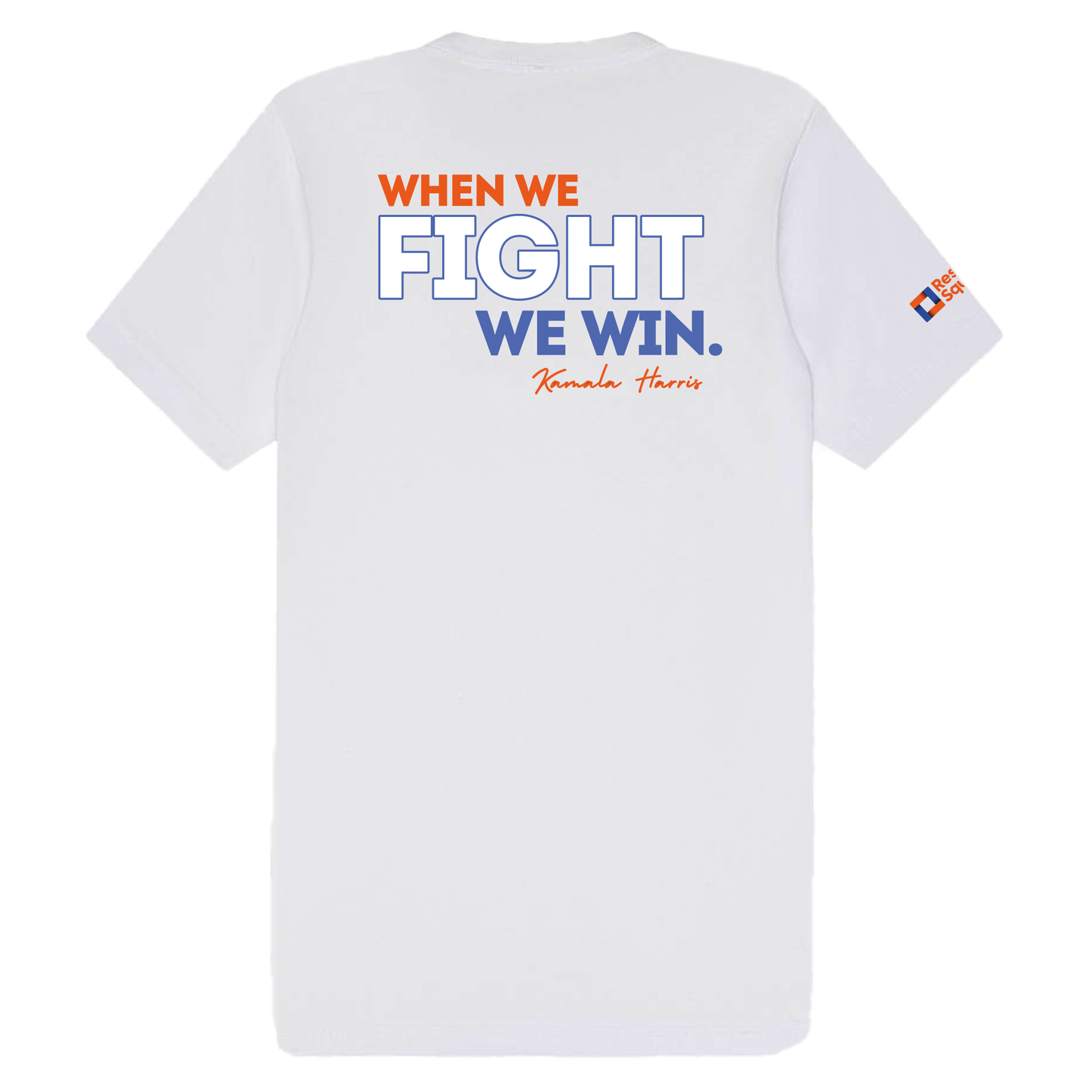 When we fight we win (colored) - Women's Relaxed V-Neck Tee