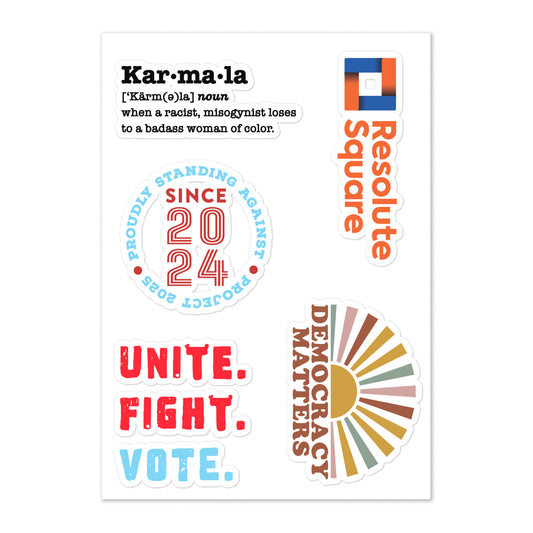 Election Collection Sticker sheet