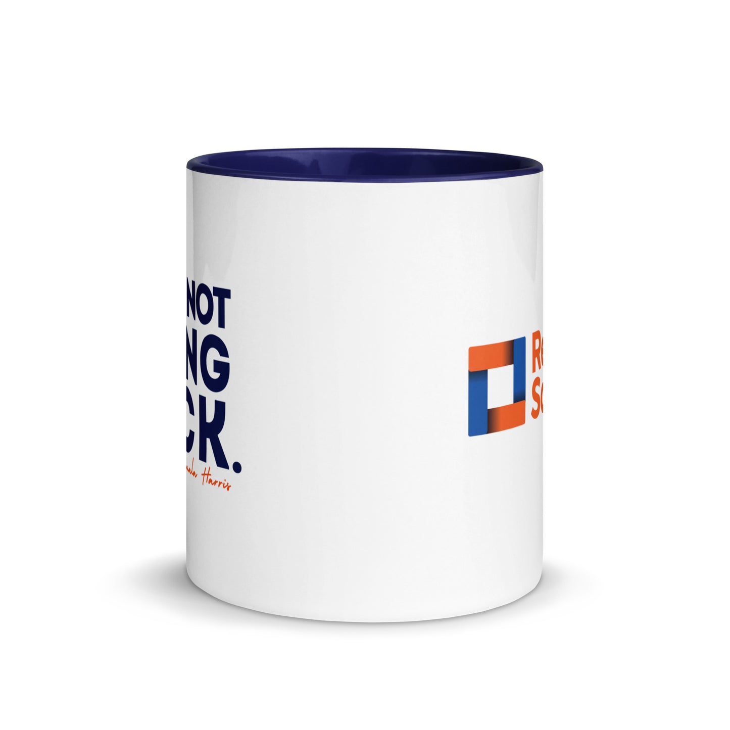 We are not going back - Mug with Color Inside