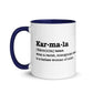 Kar•ma•la - Mug with Color Inside